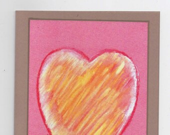 Heart Fine Art Note Card