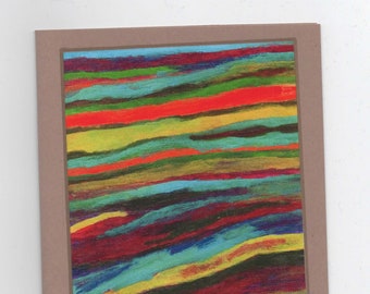 Abstract Art Note Cards, Blank Greeting Cards, Tapestry Number 3