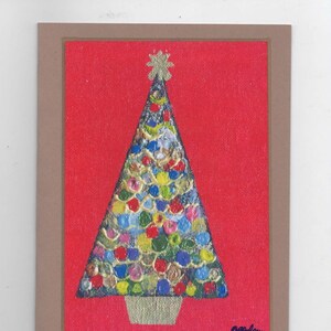 Holiday Tree Christmas Note Card
