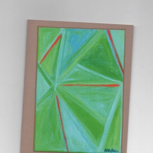Abstract Art Note Card image 1