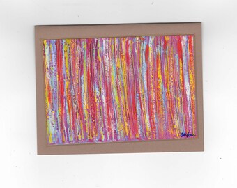 Abstract Art Stationery, Fine Art Note Card, Greeting Card