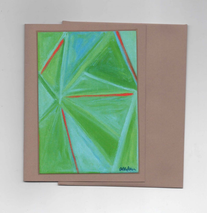 Abstract Art Note Card image 2