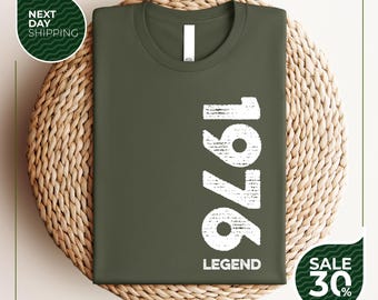 50th Birthday Gifts Men | 50th Birthday Shirt for Men | 1975 t-shirt For Men | 50th Gifts Idea for Him | 50th Birthday T-shirts
