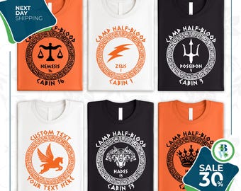 Custom Percy Jackson Shirt | Camp Half Blood | Heroes Of Olympus Shirt | Camp Jupiter Shirt | Book Lover Gift Shirt | bookish | Camp Lover