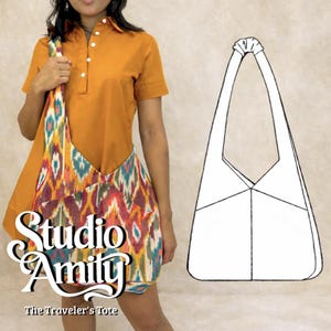 Patron de couture pour sac de voyageur (PDF)