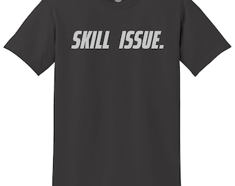 T-shirt met vaardigheidsprobleem