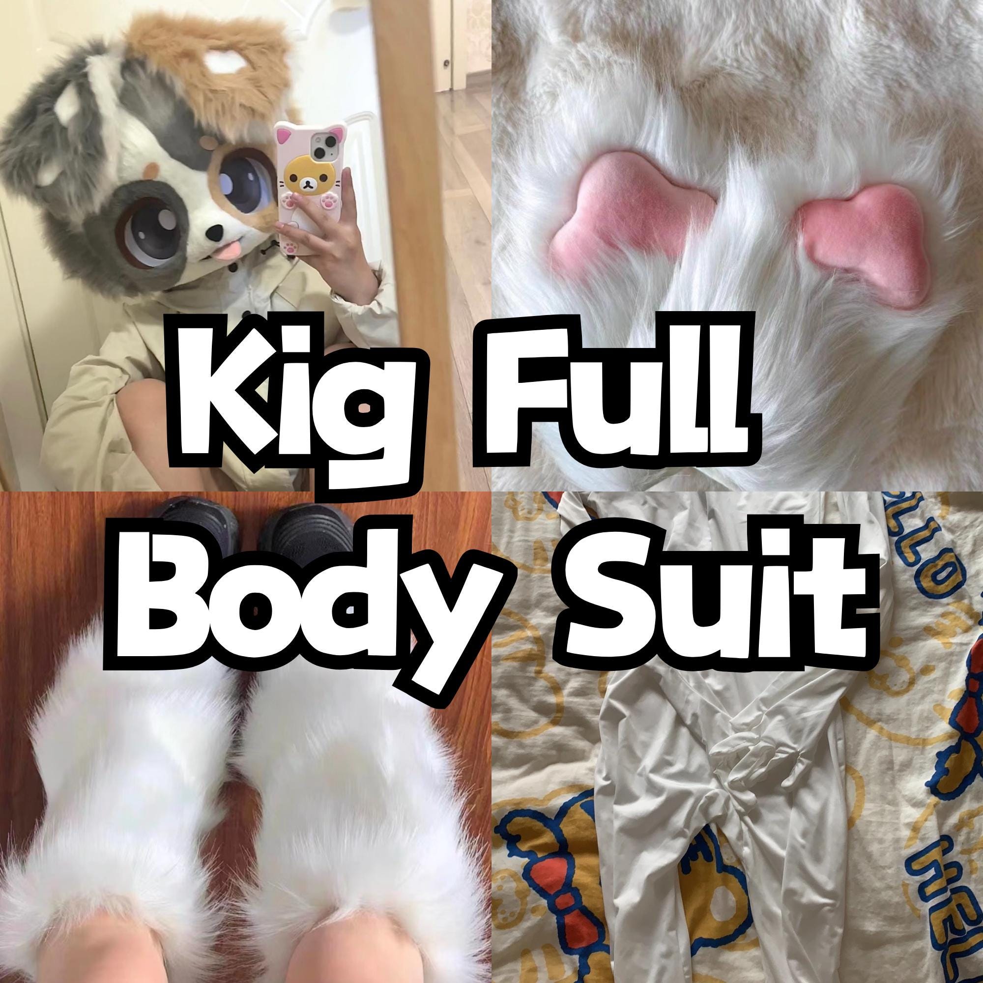 Cute Patterned Puppy Fursuit Head,cosplay Kigurumi Furhead Cute Patterned Puppy Fursuit Head,cosplay Kigurumi Furhead