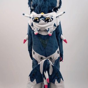 Custom Full Body Suit,Custom Fursona pajamas,Cosplay Kenomo Fursuit Head,Toony Theme Party,Furry Mask,Fursuit Premade,Fursuit Accessories