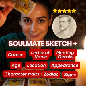 Soulmate Sketch and Psychic Reading: Future Husband Drawing