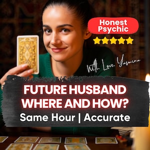 Future Husband Details on How and Where Will You Meet, Love Psychic Soulmate Reading In-Depth, Intuitive Drawings