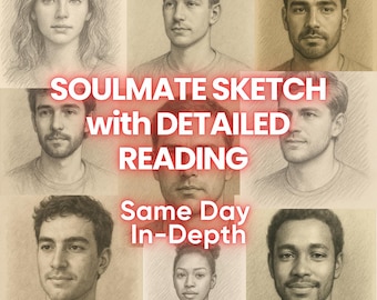 Psychic Soulmate Drawing and Reading: Future Spouse Sketch