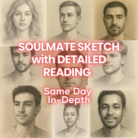 Psychic Soulmate Drawing and Reading: Future Spouse Sketch