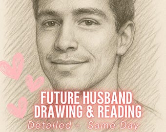 Soulmate Sketch and Psychic Reading: Future Husband Drawing