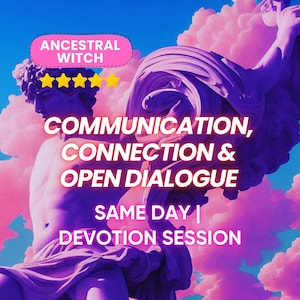 Same Day Communication Energy Work, Contact Me Now, Connection & Open Dialogue Activation, Repair Relationship, Digital Download