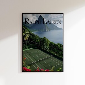Physical Fashion Magazine Poster Vintage Fashion Magazine Poster, Retro Fashion Art, Luxury Fashion Print, Old Ralph Lauren Wall Art