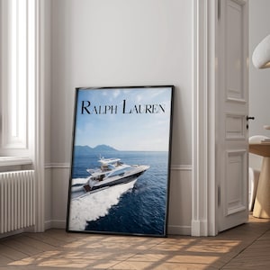Fashion Magazine Poster Vintage Fashion Magazine Poster, Retro Fashion Art, Luxury Fashion Print, Old Ralph Lauren, Digital Wall Art