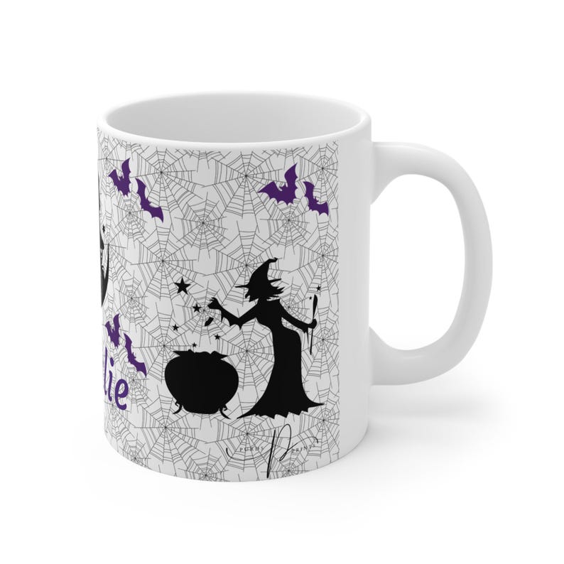 Halloween Witch Ceramic Coffee Cups, 11oz Etsy