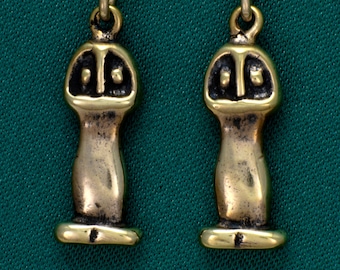 Garganta del Río Columbia, Gente de hongos- Bronce- Pendientes