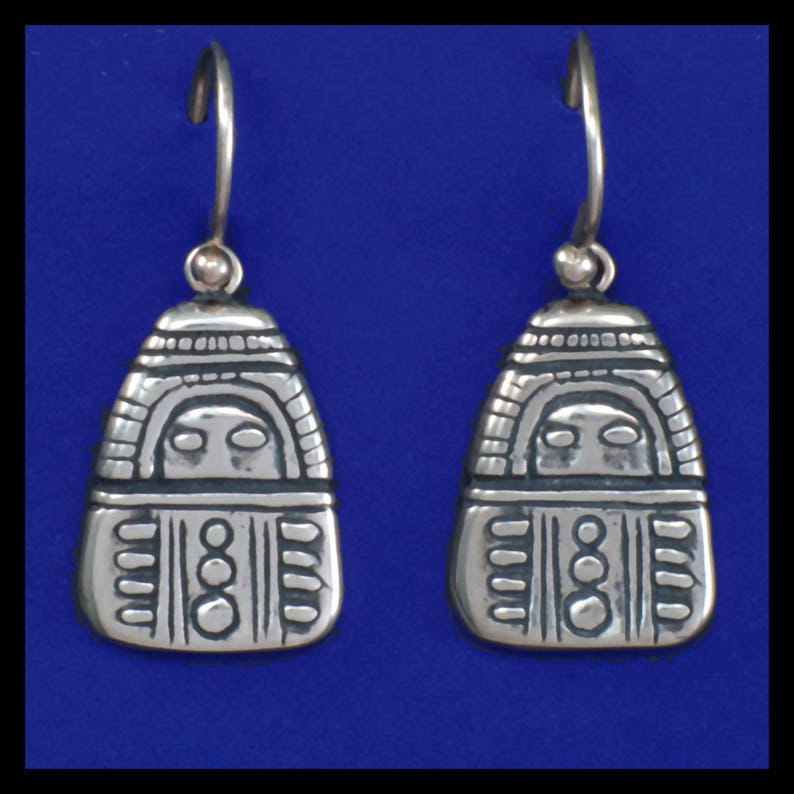 Earrings Columbia River Gorge Amulet Sterling Silver