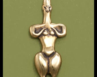 DIOSA DEL SANTUARIO DE LA RANA- Colgante- Bronce