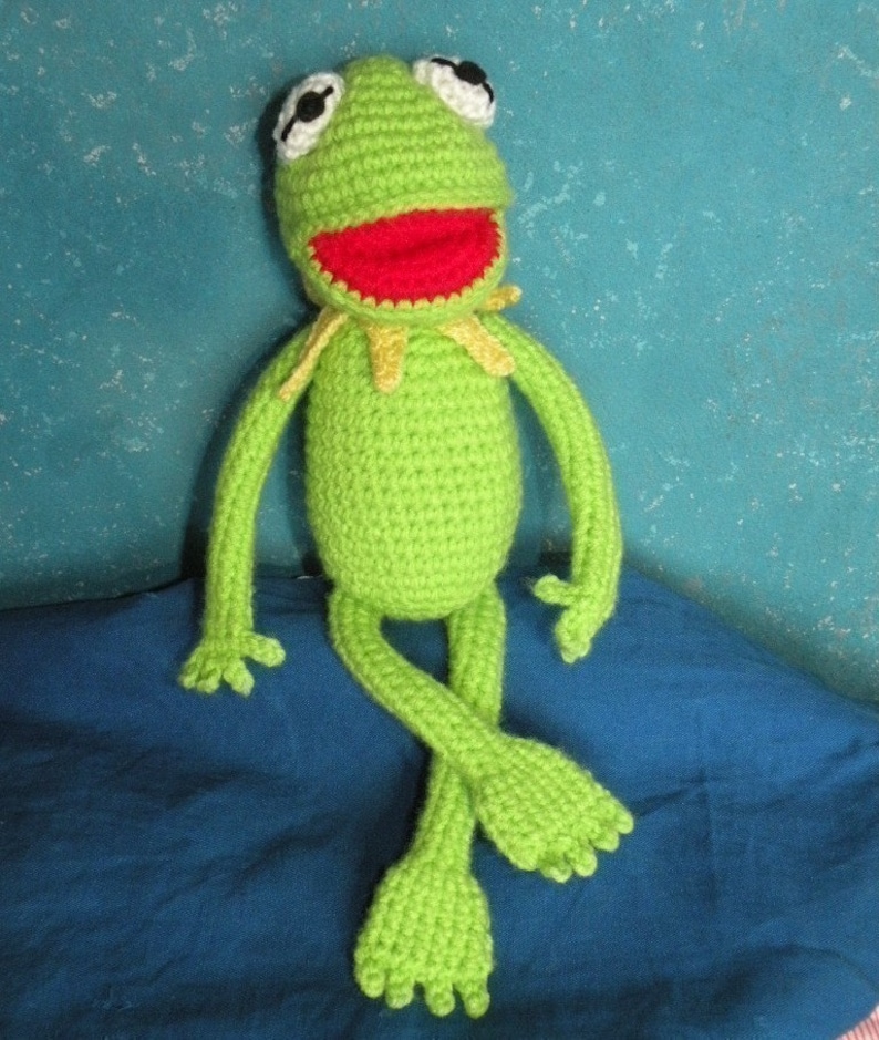 INSTANT DOWNLOAD PDF Kermit the frog 14 inches / 35 cm Etsy