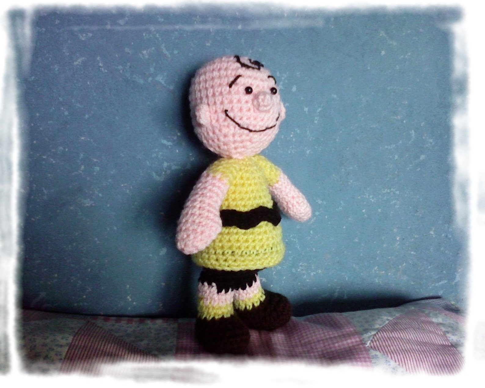 Instant Download PDF Crochet Pattern Charlie Brown Peanuts Etsy