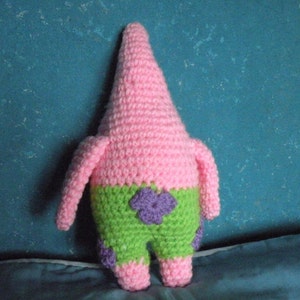 PDF Patrick Star 9.2 inches amigurumi doll crochet pattern image 4