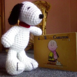 PDF - INSTANT DOWNLOAD - My Snoopy  - 10 inches - amigurumi doll crochet pattern in English language