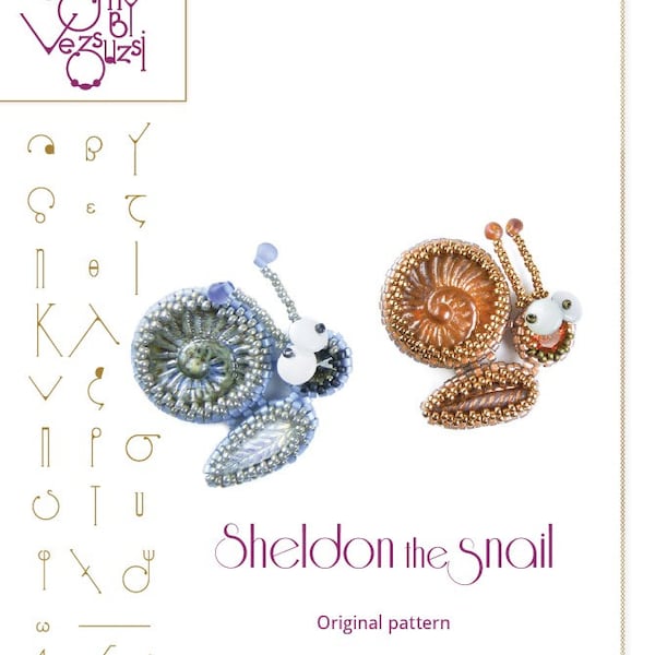 Sheldon the snail– PDF instruction for personal use only- ring pattern