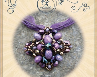 Jeromos pendant... PDF instruction for personal use only- tutorial, pattern