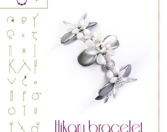 Hikaru bracelet tutorial / pattern Hikaru bracelet with dagger beads ..PDF instruction for personal use only