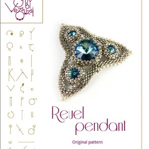 Pendant tutorial / pattern  Reuel pendant – PDF instruction for personal use only