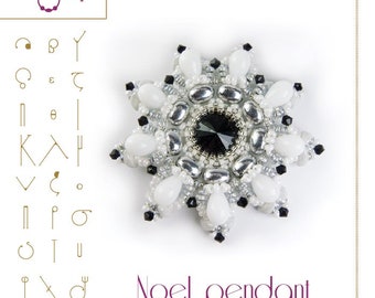 pendant tutorial / pattern Noel pendant pendant – PDF instruction for personal use only