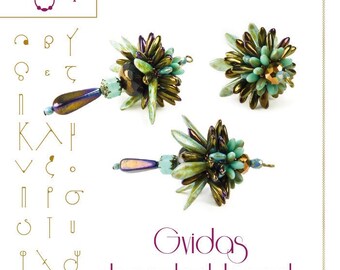 Beading tutorial / pattern Gvidas beaded bead Beading instruction in PDF – for personal use only