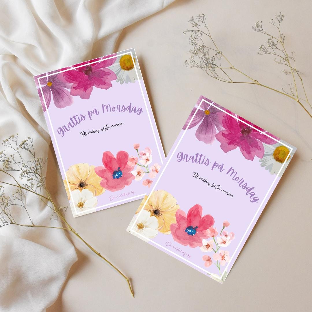 Editable Mother's Day Card Template | Printable in Canva | Customizable ...