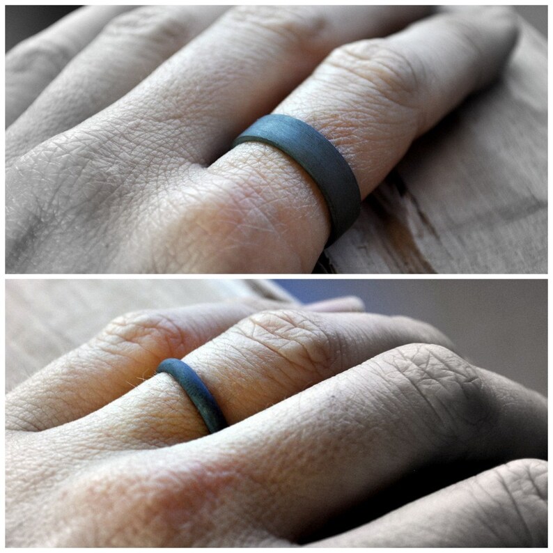 925 Oxidized Silver 0.3cm Ring Size 6.0 for Women main image 0