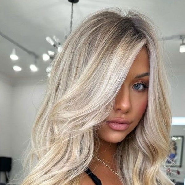  Ash Blonde Wig - Etsy