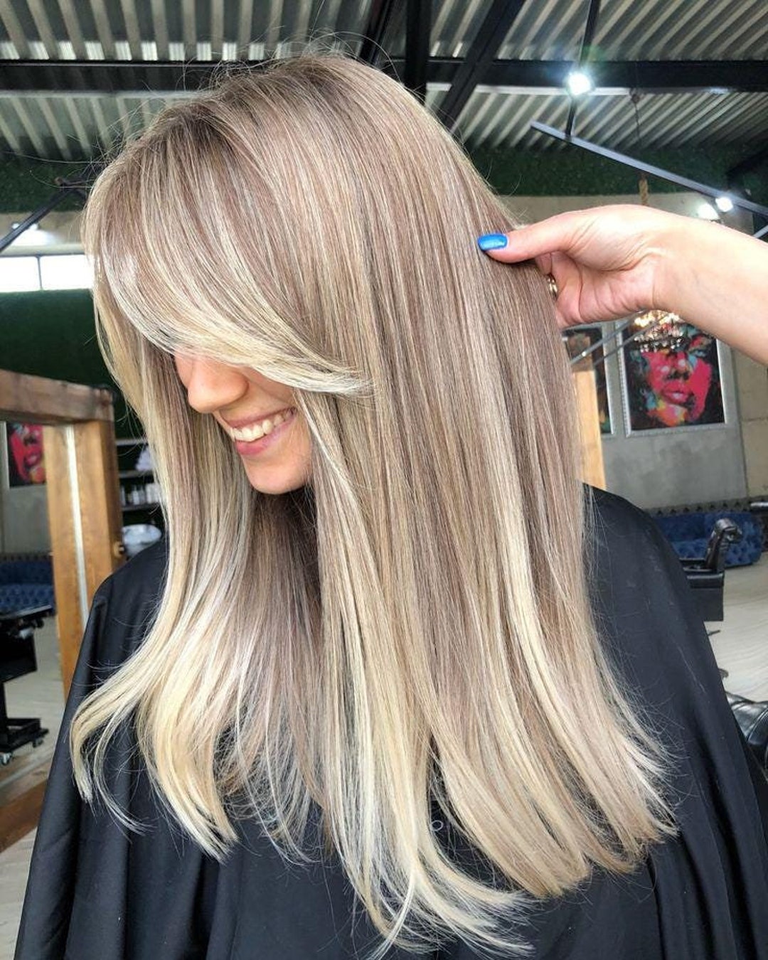 Topper loiro antigo Topper de cabelo humano com base de seda
