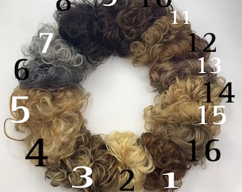 Hair Bun Scrunchie | Human Hair Messy Chignon Extension | Ponytail Accessories for Women | Natural Look Hairpiece