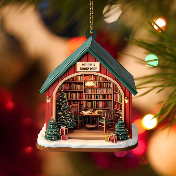 Christmas Ornament For Book Lovers - Canada