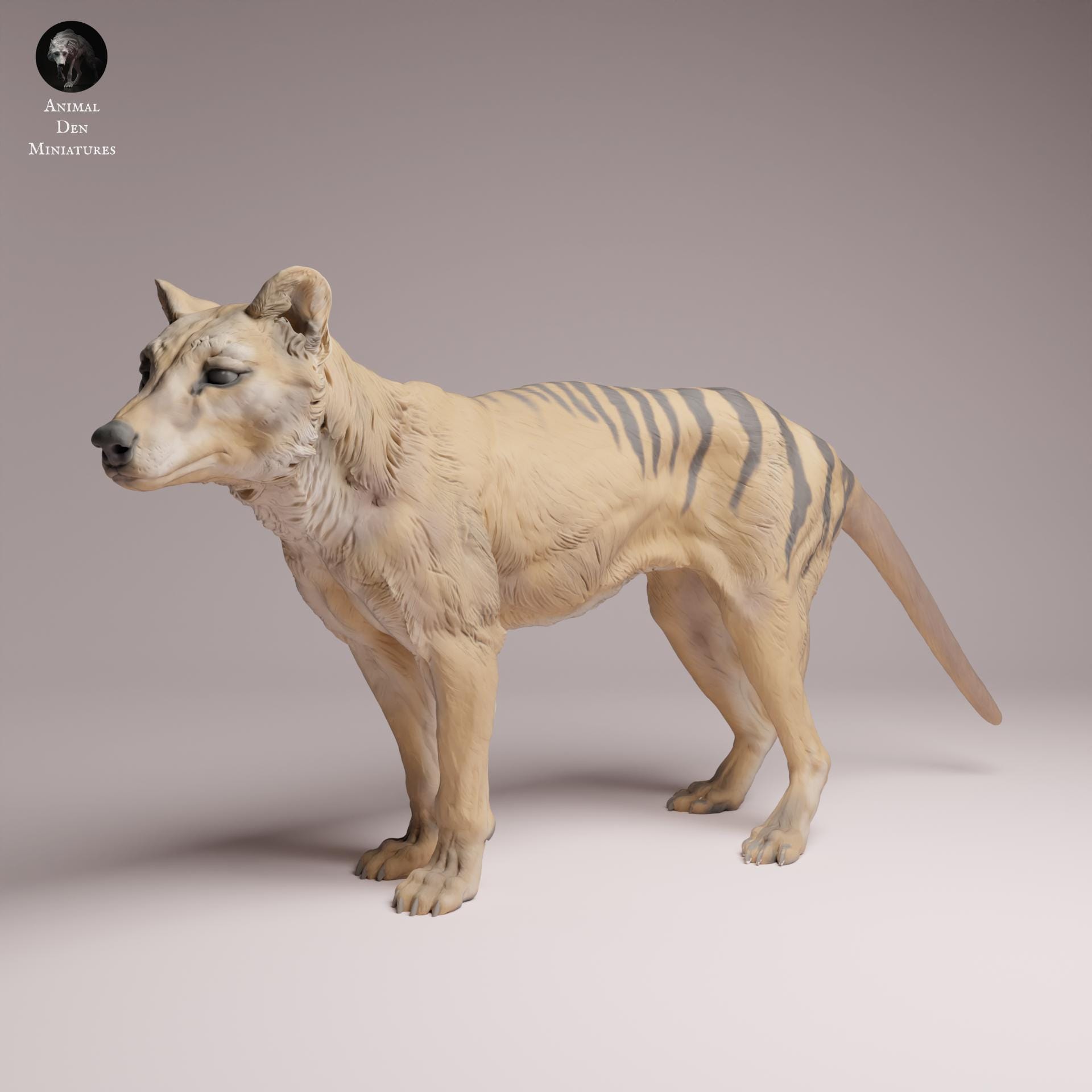 Thylacine Figurine Tasmanian Tiger - Etsy