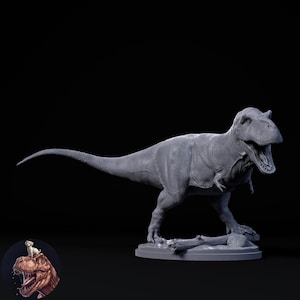 Tyrannosaurus Rex | T-Rex | Dinosaur | 32mm and more scales | plant-based resin 3d print | Nature | Wild Life | Display Piece | Miniatures
