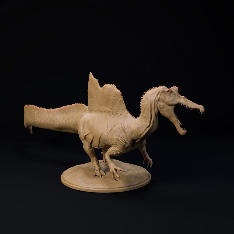 Spinosaurus Walking | Dinosaur | 32mm and More Scales | Plant-based ...