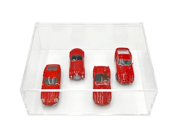 Display box 248x88x188mm | Plexiglass | Trasparent | Clear | Display for miniatures, figures, small objects, toys, figurines