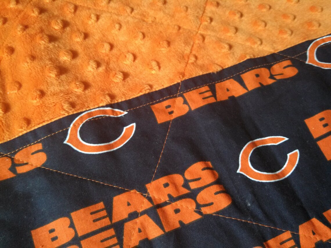 CHICAGO BEARS Waterproof Changing Pad 16 X 30 Mat Navy Etsy