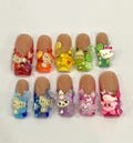 Free style with  3D Sanrio Nails Design  , Long Square Press On Nail , Event, Birthday Nails, Goth/Gothic/Y2K/Aura Nail / Sanrio Nails product logo