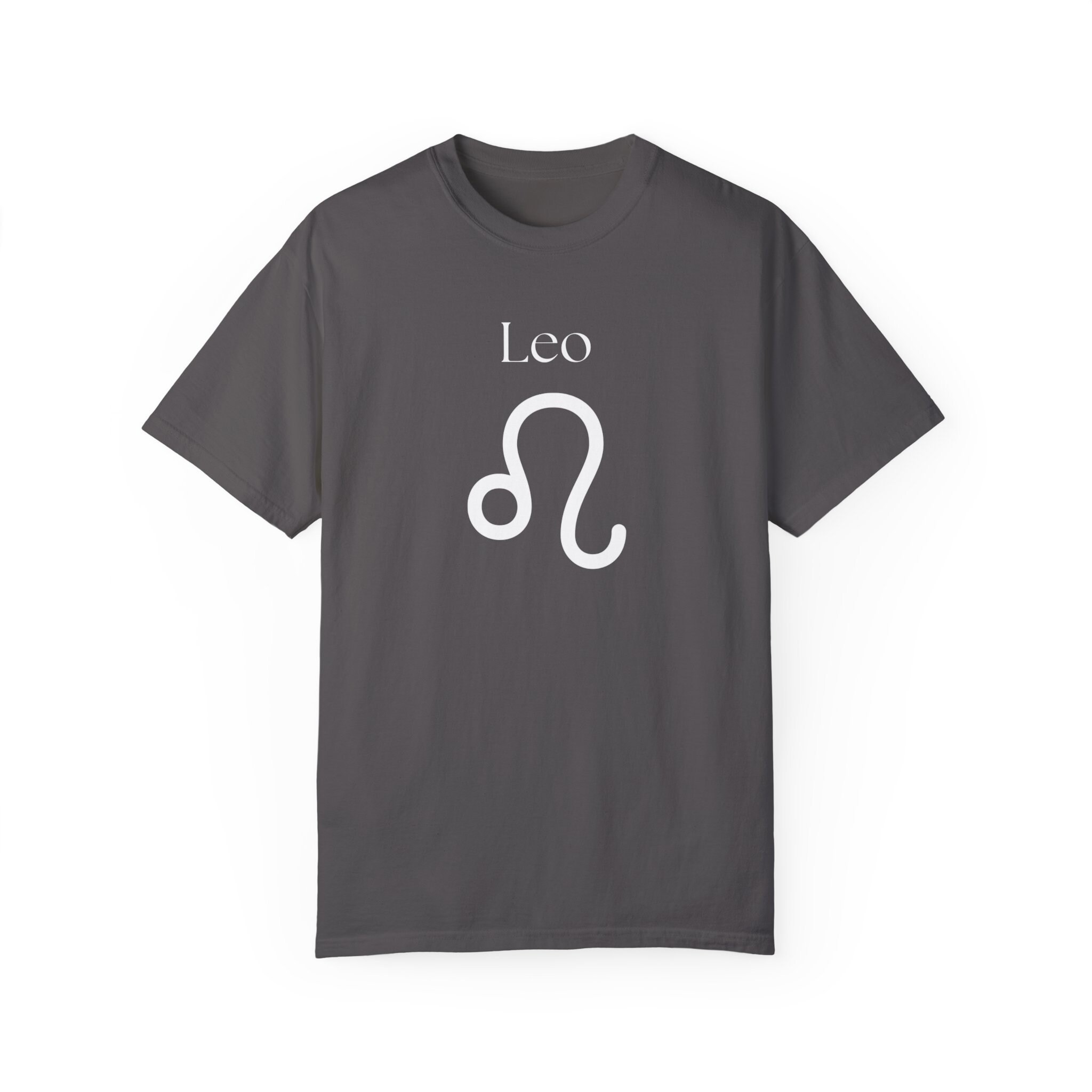 Leo Garment-dyed T-shirt Unisex - Etsy