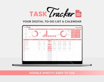 To-Doリスト - Googleスプレッドシートのタスクトラッカー - タスクマネージャー - 自動カレンダー