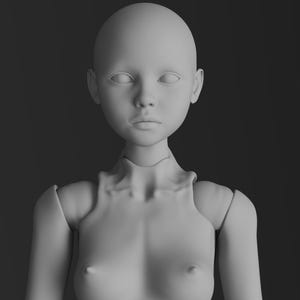 M3GAN bjd doll. Horror doll. Haunting doll
