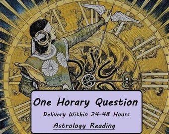 One Question Reading | Astrological Horary Reading | Predictions | Detailed Astrology Reading | Quick, Accurate, Fast Psychic Reading